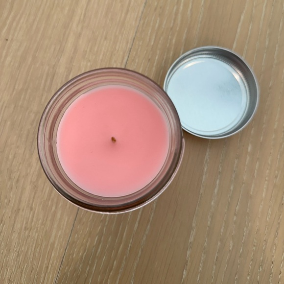 Bath and Body Works Twisted Peppermint 1 wick Candle Pink Winter Holiday Vanilla - Picture 4 of 8